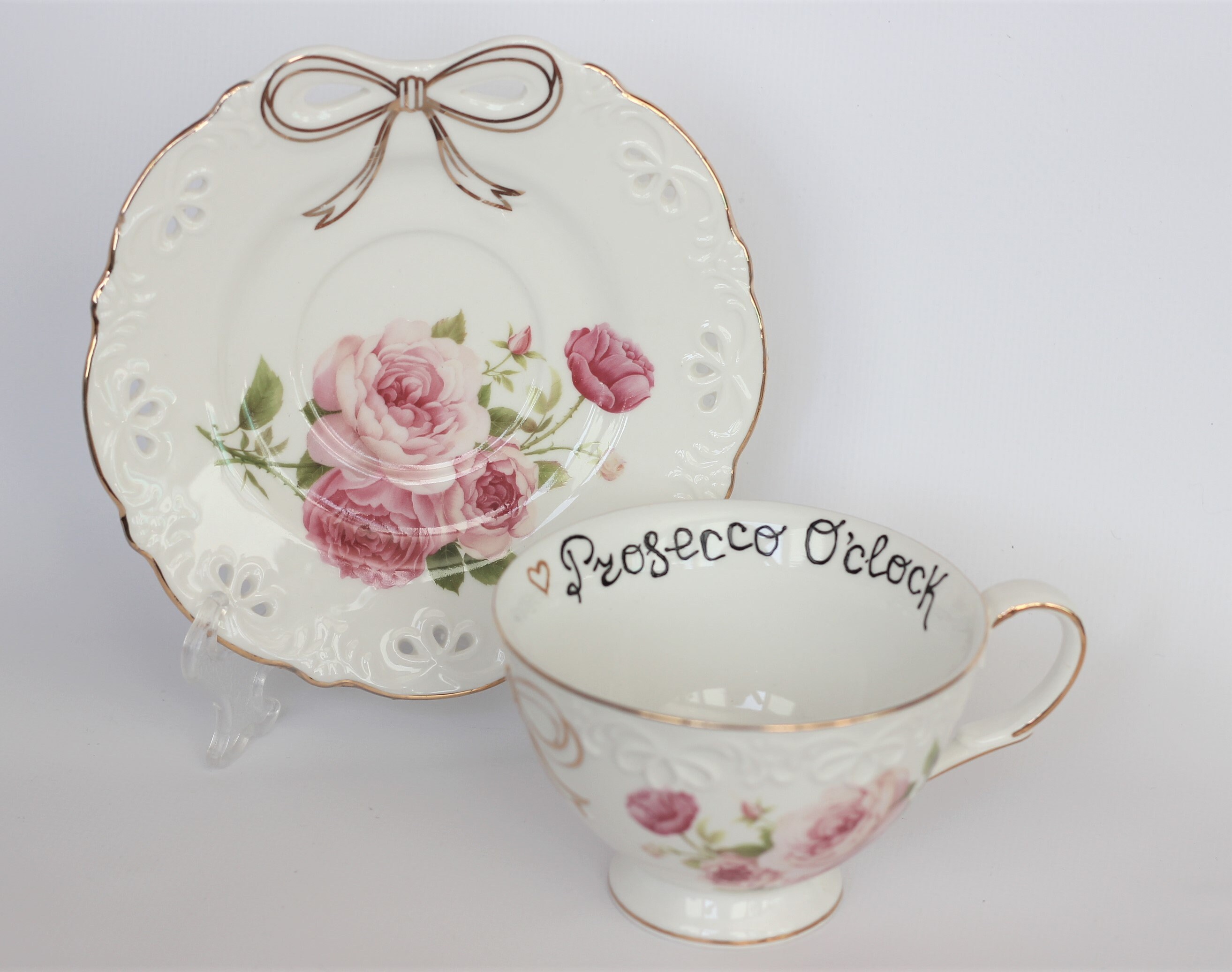 Vulgar tea cups Funny tea cup and saucer Offensive tea cups Etsy