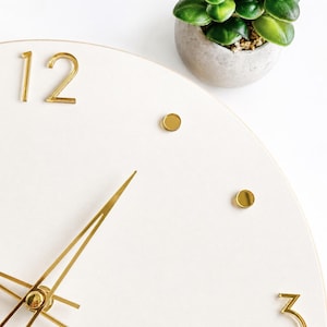 Kit de 12 points de cadran d'horloge acrylique, horloge artistique en résine, marqueurs modernes à faire soi-même découpés au laser