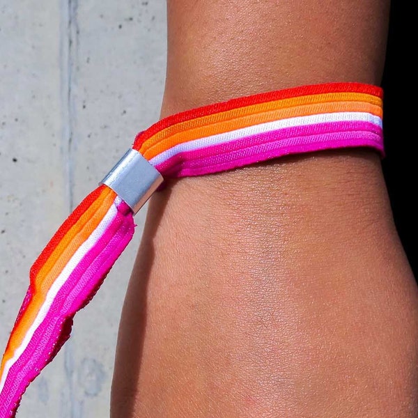 Lesbian Flagge Armband | LGBTQ Pride CSD
