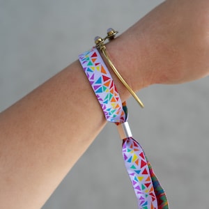 Regnbågstrianglar Armband HBTQ+ Flagga Pride