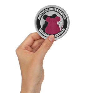 Antifascist Sweet Mouse Action- Patches