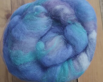 Carded Batt Blends of Alpaca, Merino, CVM, Targhee & Angelina. 2.9oz Soft Beautiful Spin Weave Felt