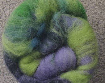 Carded Batt Blends of Alpaca, Merino, Shetland & Romney. 3.5oz Soft Beautiful Spin Weave Felt