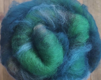 Carded Batt Blends of Alpaca, Merino, Dorset, Romney, Navajo Churro & Camel. 3.2oz Soft Beautiful Spin Weave Felt