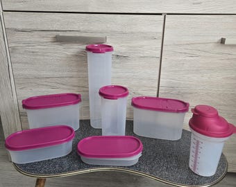 Set Tupperware da 7 pezzi = set di contenitori = conservazione