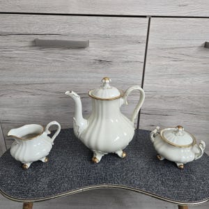 Krautheim 1940-1945 = Koffiepot = Melk + Suiker = Antiek