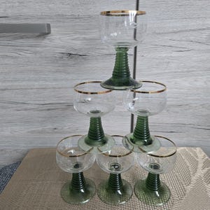 Verre à Vin Sans Pied Avec Bord Doré - Design Marguerites Printanières, Élégant Et Joyeux
