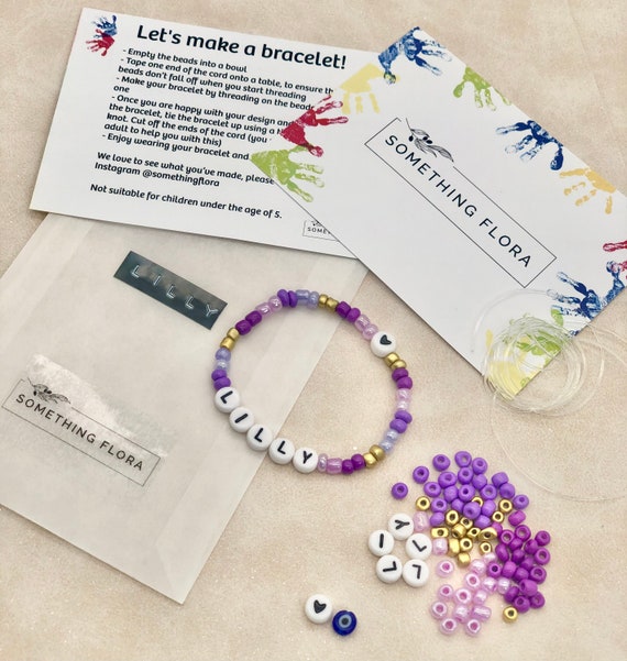 Kit bracelet pour enfants Kit de fabrication de bijoux Activités