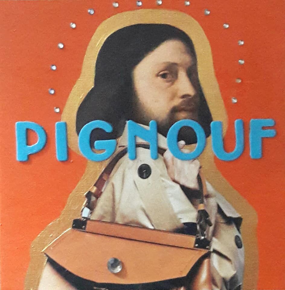 Tableau Décoratif sur Bois Pignouf