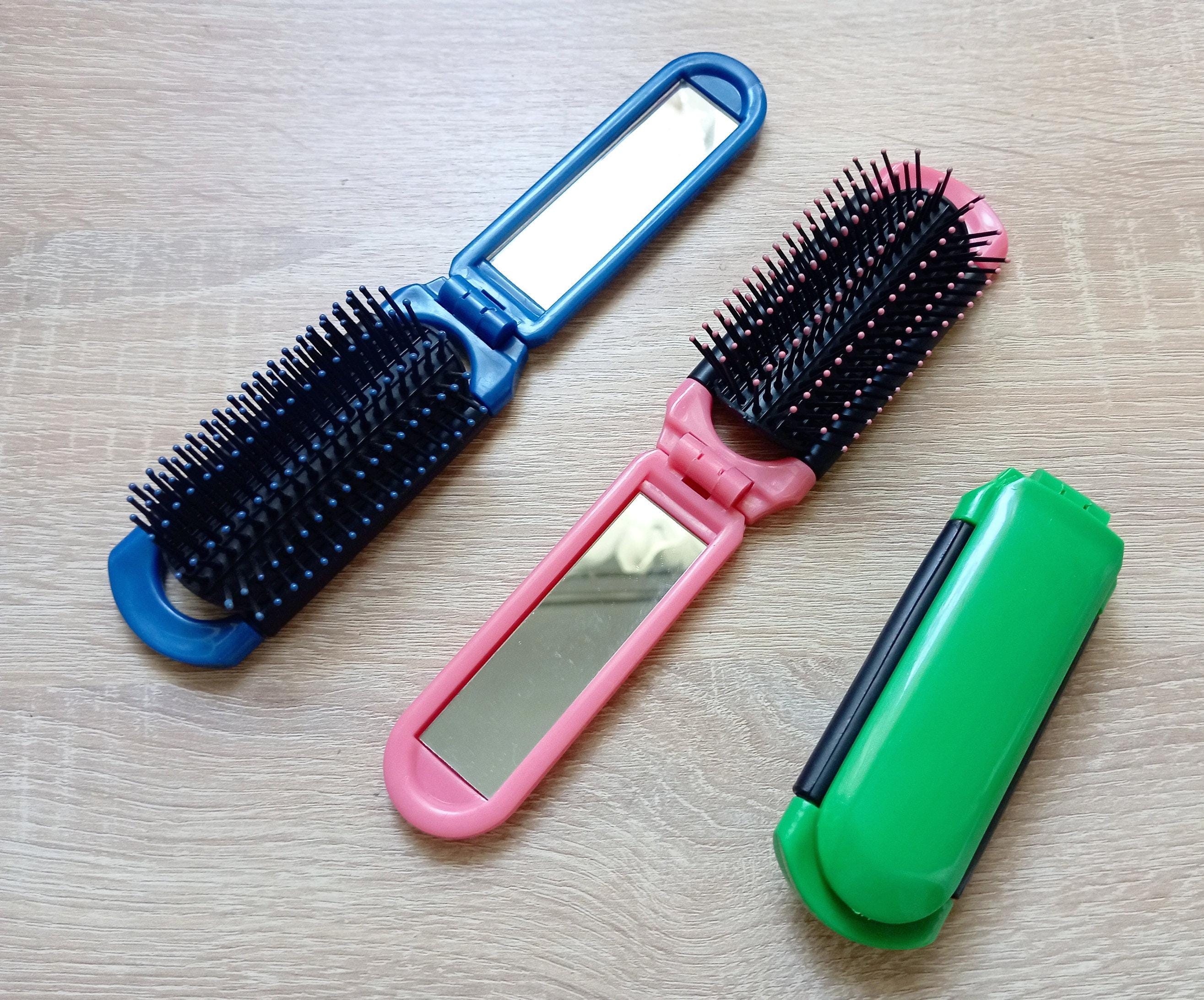 Faltbarer Reisekamm Für Kinder & Erwachsene – Kompakte Haarbürste, Klappbar, Ca. 10,5 Cm, Sanfte Zähne, Leicht & Tragbar