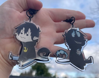 Blue Exorcist- Rin Okumura Hoodie Charm