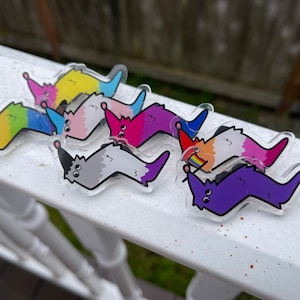 PRIDE WORMS Acrylic Pins