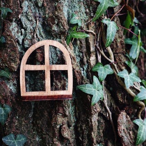 Fairy Window | Fairy window | Gnome window | Fairy garden | Fairy window for tree | Fairy door window | Gift