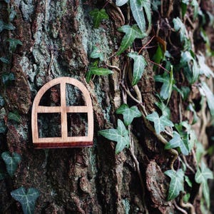 Fairy Window | Fairy window | Gnome window | Fairy garden | Fairy window for tree | Fairy door window | Gift