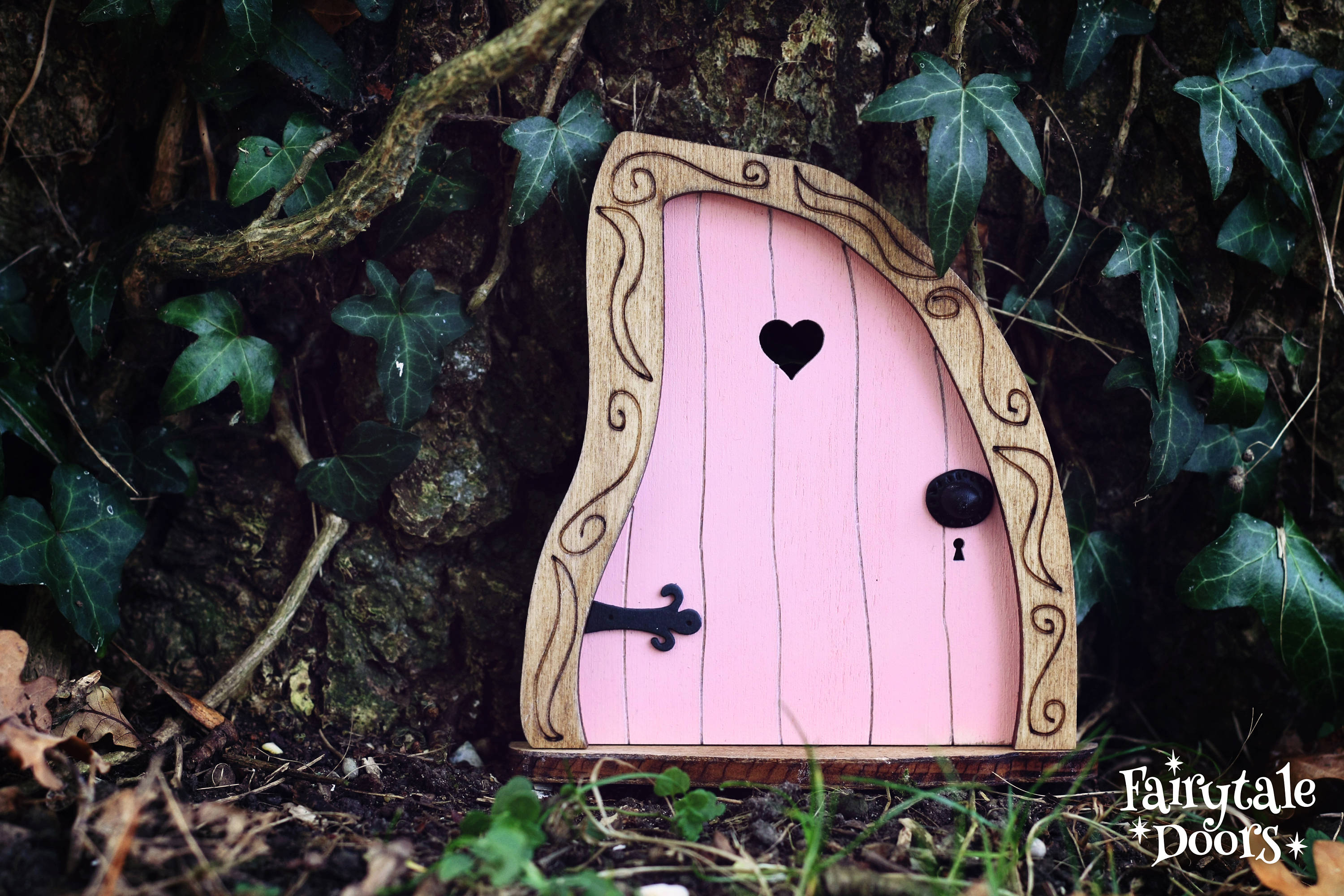 Fairy Door 'nanda' in Pink Pink Fairy Door Fairy - Etsy UK