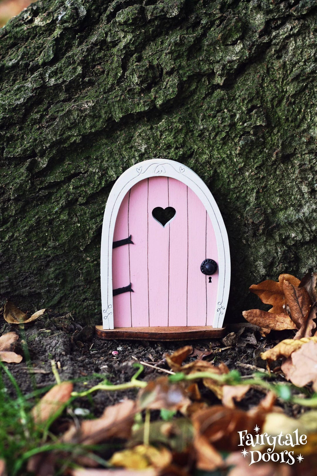 Fairy Door 'bella' in Pink | Pink Fairy Door | Outdoor Decor | Fairy ...