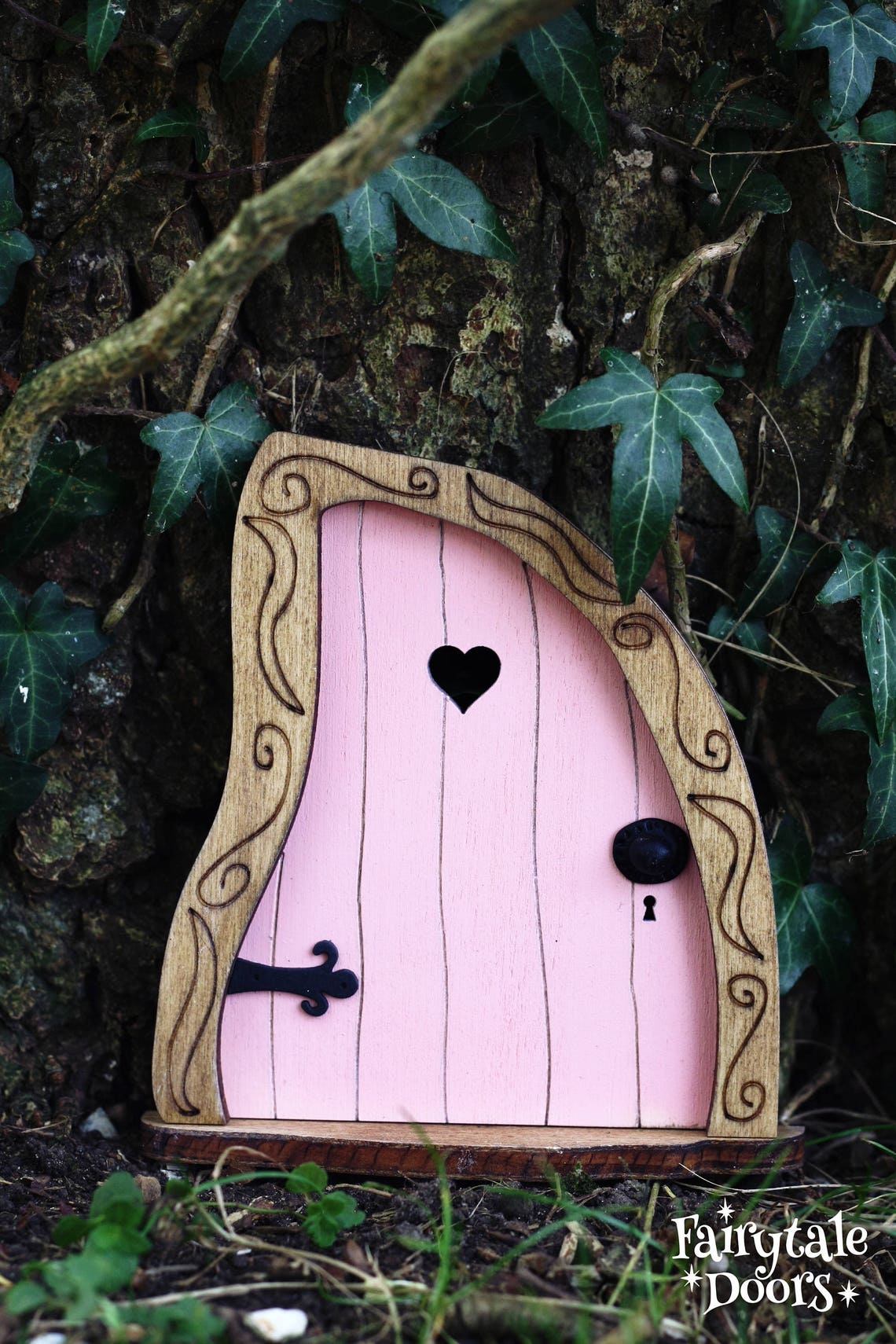 Fairy Door 'nanda' in Pink Pink Fairy Door Fairy - Etsy UK