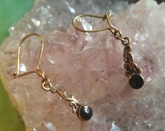 Vintage, earrings, earring,