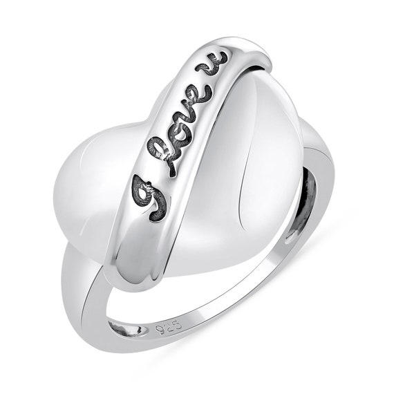 plain silver ring