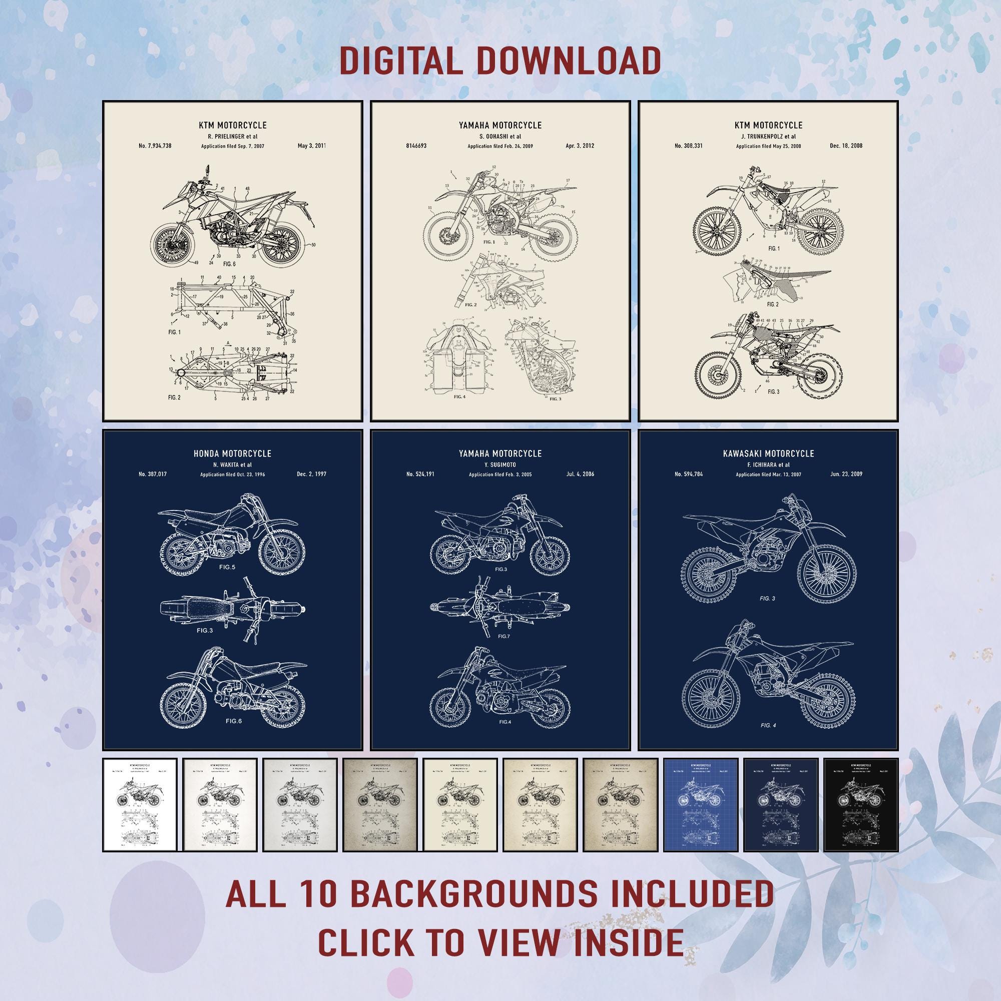 Kawasaki Poster Vintage - Etsy