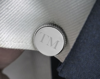 Personalised Engraved Groom Cufflinks - Bride to Groom Gift - Groom Cufflinks - Engraved Wedding Cufflinks