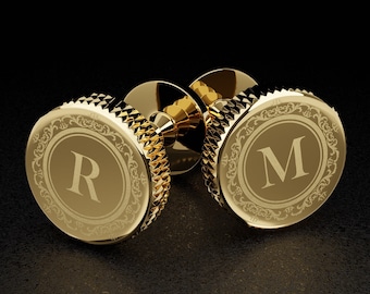 Custom Groomsmen Gifts | Groomsmen Cufflinks | Groomsmen Gifts | Wedding Party Gifts For Men - Anniversary Gifts For Men - Gift For Husband