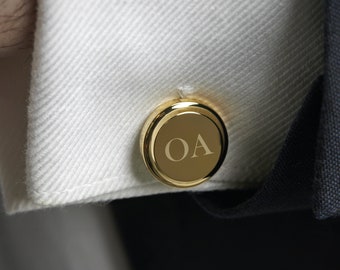 Graduation Gift – Personalized Cufflinks – The Perfect Boyfriend Gift - Gifts for Him - Personalised Engraved Cufflinks