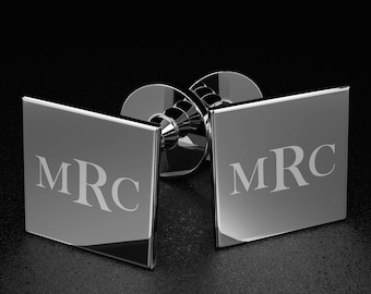 Personalized Name Cufflinks - The Perfect Customized Wedding Accessory