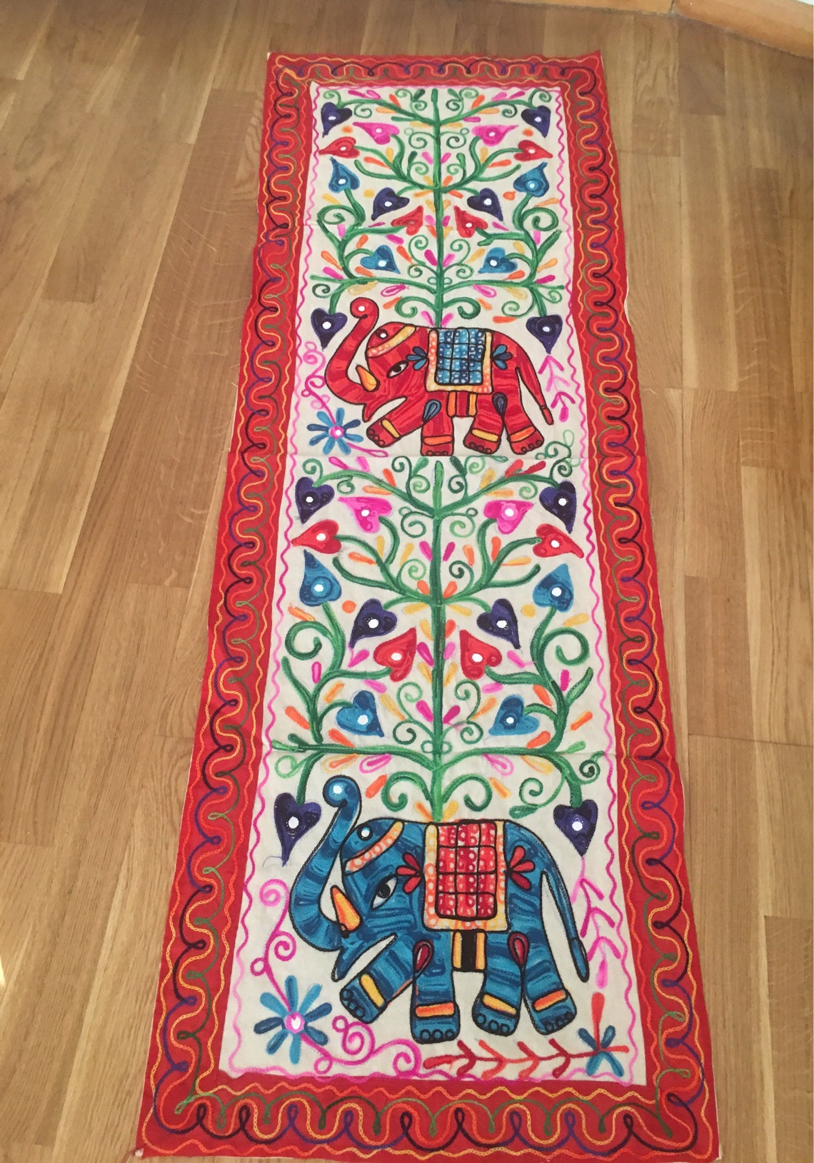 Rajasthani Wall Decorative Designer EmbroideredWall Hanging Etsy