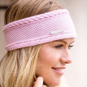 Ladies cashmere ear warmer / headband image 1