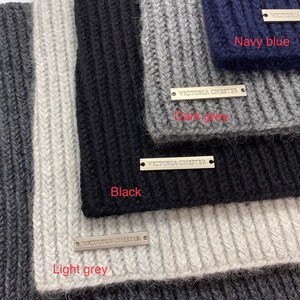 Mens cashmere snood image 5