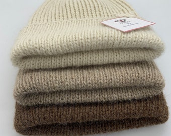 Sombrero de gorro de cachemira de alpaca unisex - gorro, gorro de punto, sombrero de cachemira, gorro de cachemira para hombre, gorro de alpaca, gorro de alpaca para hombre