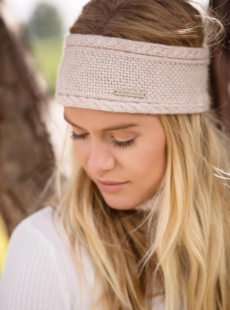 Ladies Cashmere Ear Warmer / Headband Etsy UK