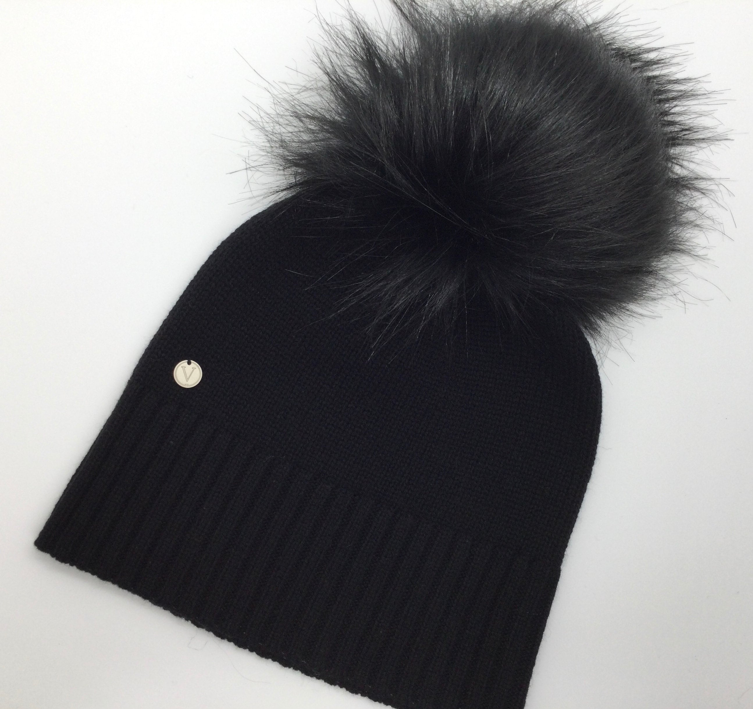 Lightweight Cashmere Pom Pom Hat, Cashmere Hat, Cashmere Pom Pom ...