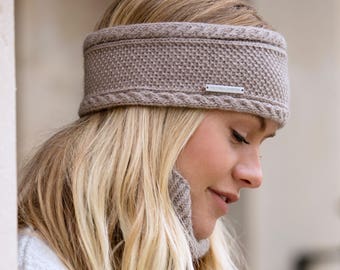 Ladies cashmere ear warmer / headband