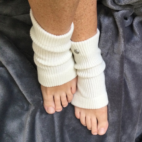 White Leg Warmers Etsy