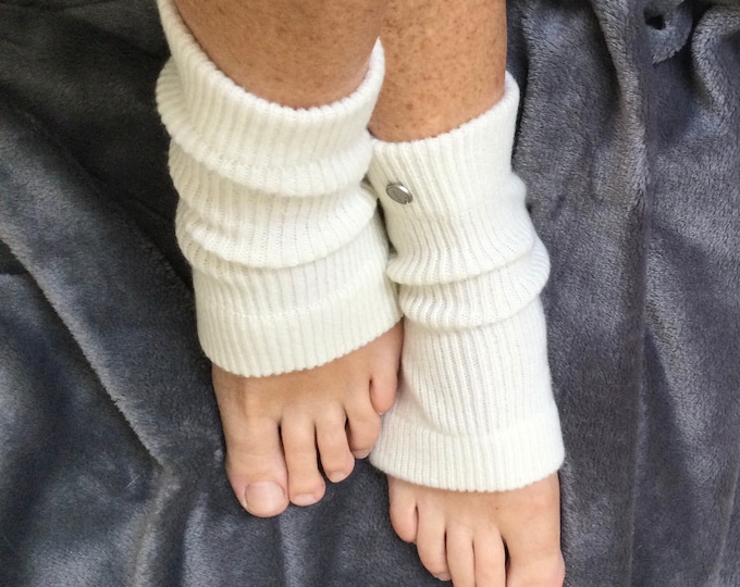 Featured listing image: Cashmere ankle warmers, leg warmers, wrist warmers