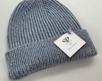 Unisex alpaca cashmere beanie hat - beanie, knitted beanie hat, cashmere hat, mens cashmere beanie, alpaca beanie, mens alpaca beanie