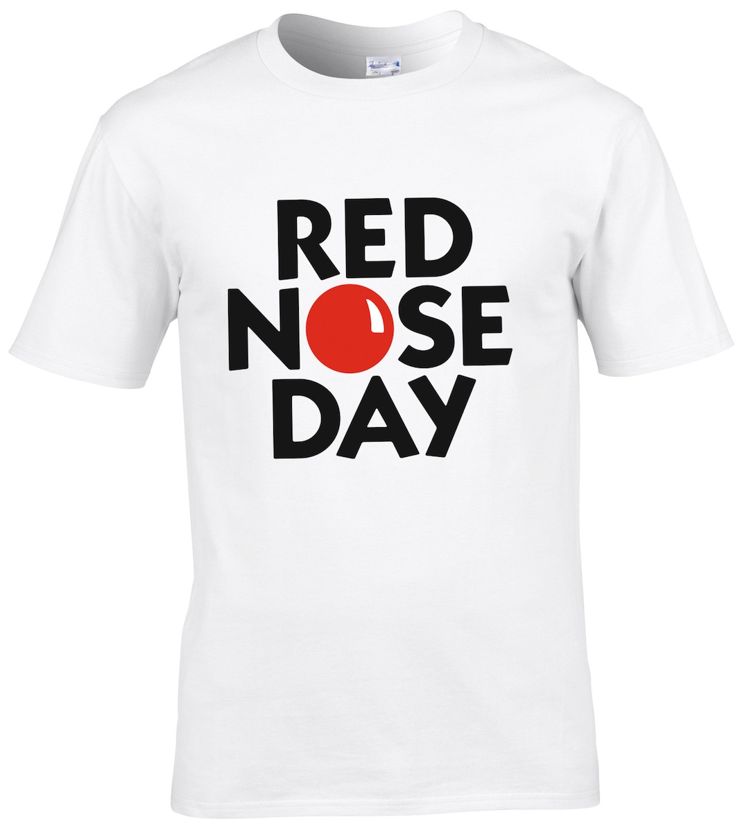 RED NOSE Day T Shirt LOGO Red Nose Day 2024 All Sizes Adult Tshirt