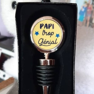 tapa de botella de vino personalizada