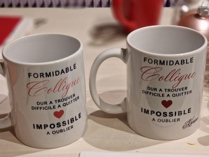 MUG personnalisé formidable collègue image 7