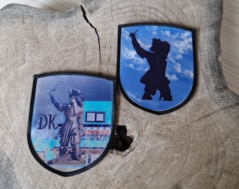 DUNKERQUE Carnival theme personalized badges