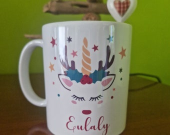 MUG  thème Noël personnalisé