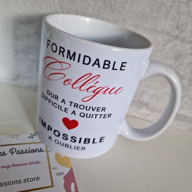 MUG personnalisé formidable collègue image 9