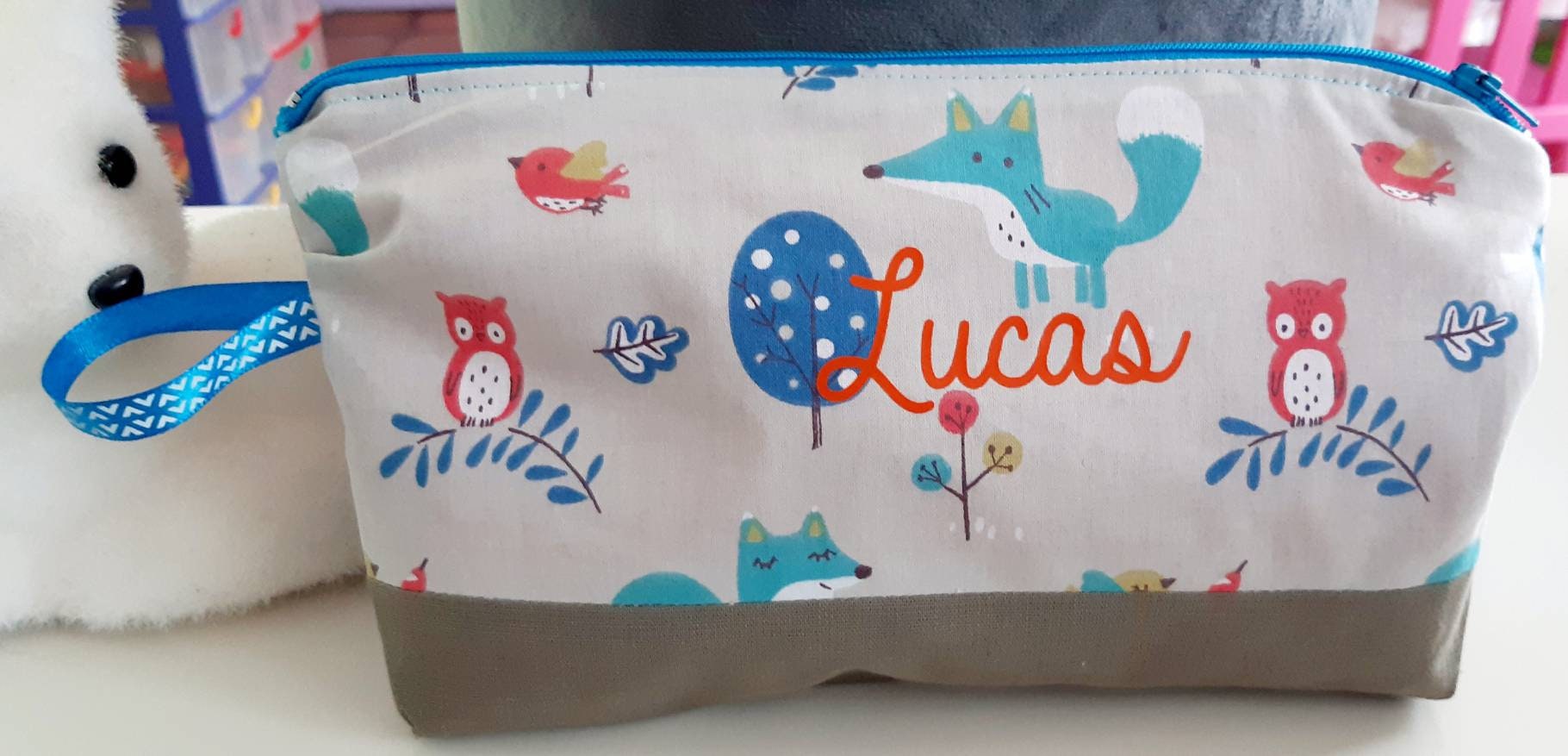 Trousse Écolière Personnalisée Thème Renard