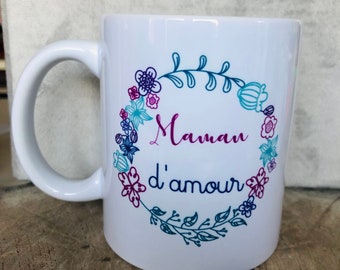 MUG personnalisé MAMAN chérie