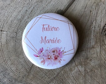 badge personnalisé EVJF Mariage Baptême