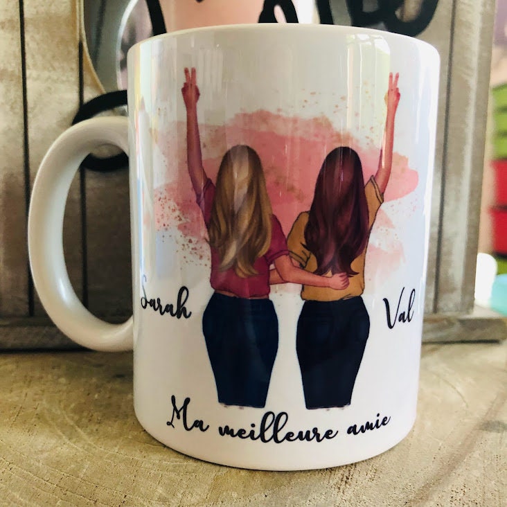 Mug Magique Amie Formidable Personnalisation Prénom/Femme Mug-Magique