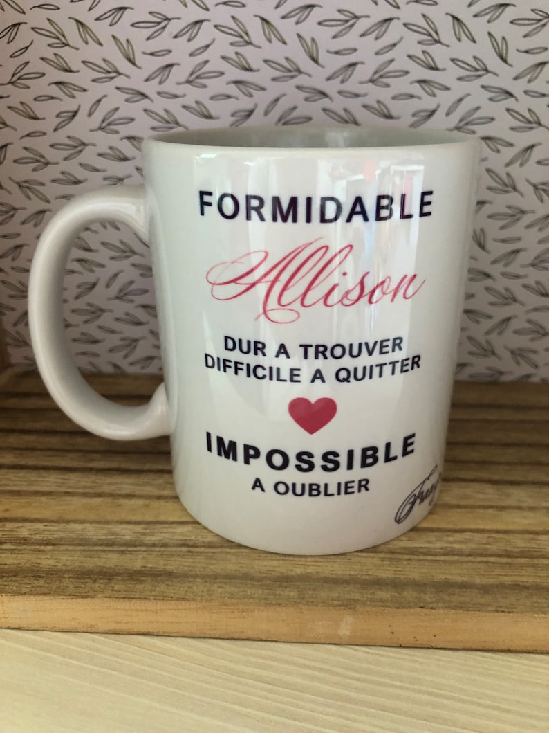 MUG personnalisé formidable collègue image 8