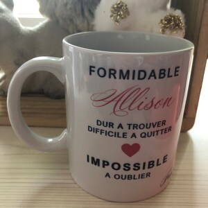 MUG personnalisé formidable collègue image 5